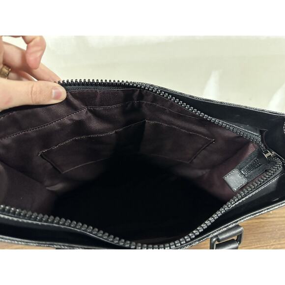 Coach Disney Graham Structured Tote Large Disney Villans Signature Canvas Black - Picture 9 of 16